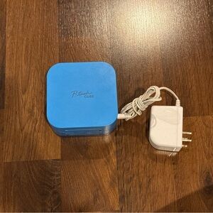 Brother P-touch Cube Bluetooth Label Printer - Blue (PT-P300BT)